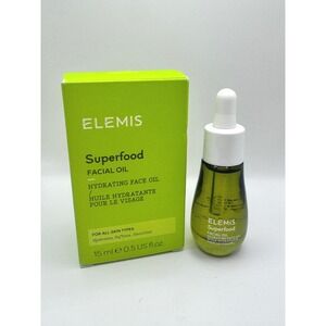 ELEMIS Superfood Facial Oil Hydrating Face Oil 0.5oz NIB